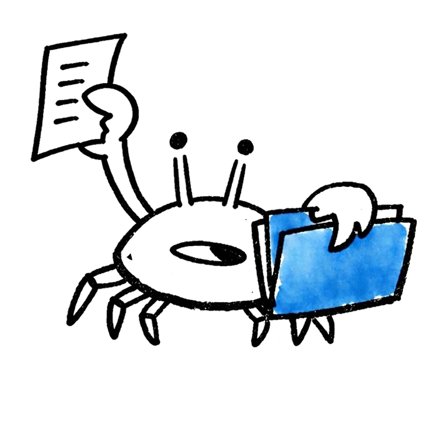 Orfi mascot illustration